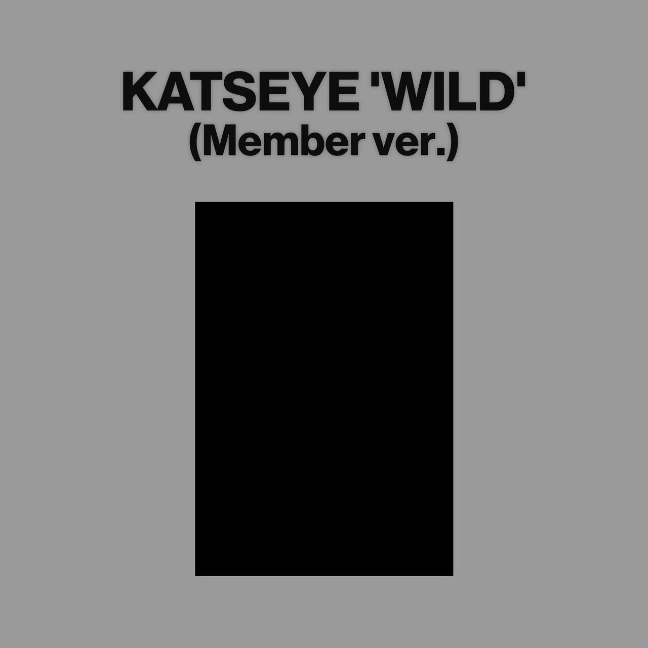 KATSEYE - WILD (MEMBER VER.) Nolae