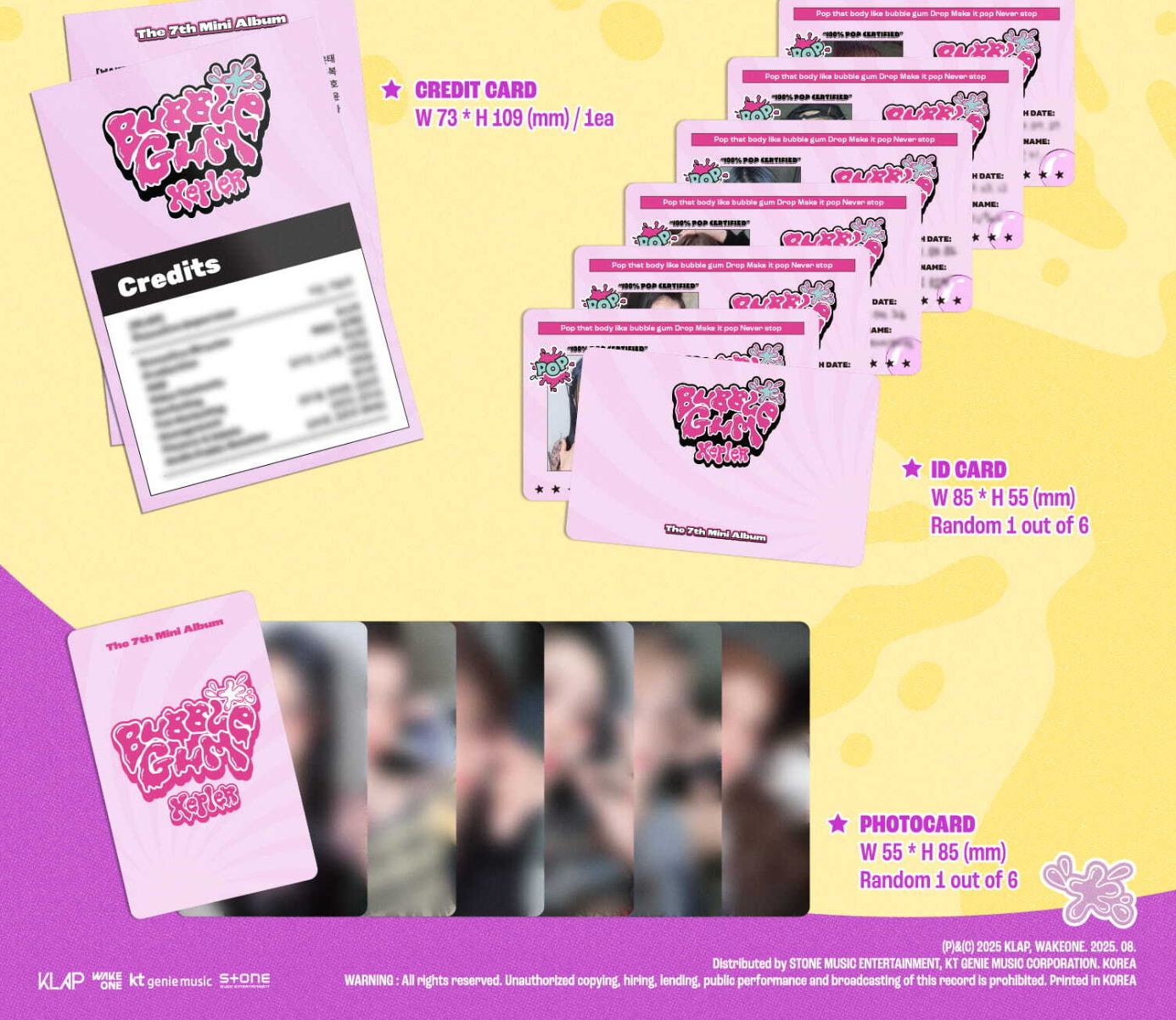 KEP1ER - BUBBLE GUM (KIT VER.) Nolae