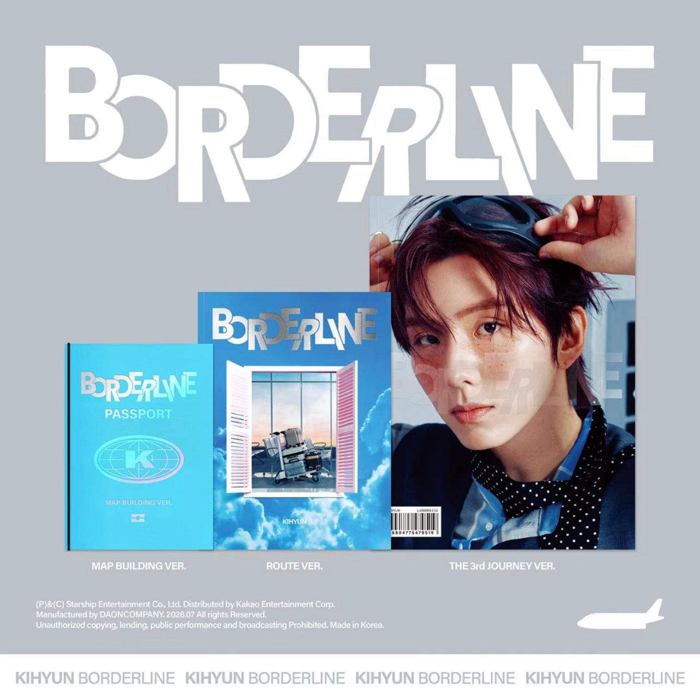 KIHYUN (MONSTA X) - BORDERLINE Nolae