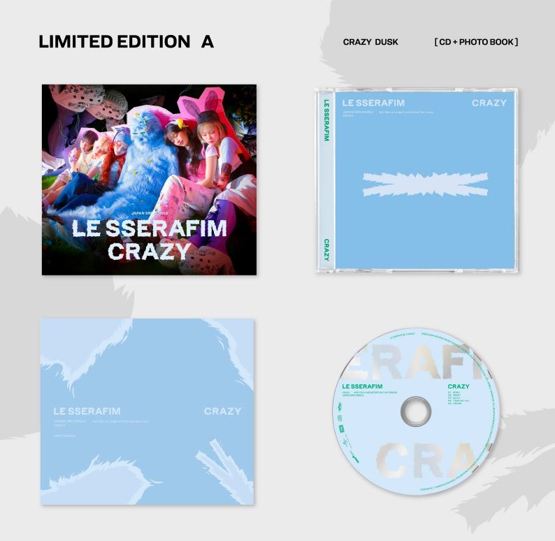 LE SSERAFIM - CRAZY (3RD JAPAN SINGLE)