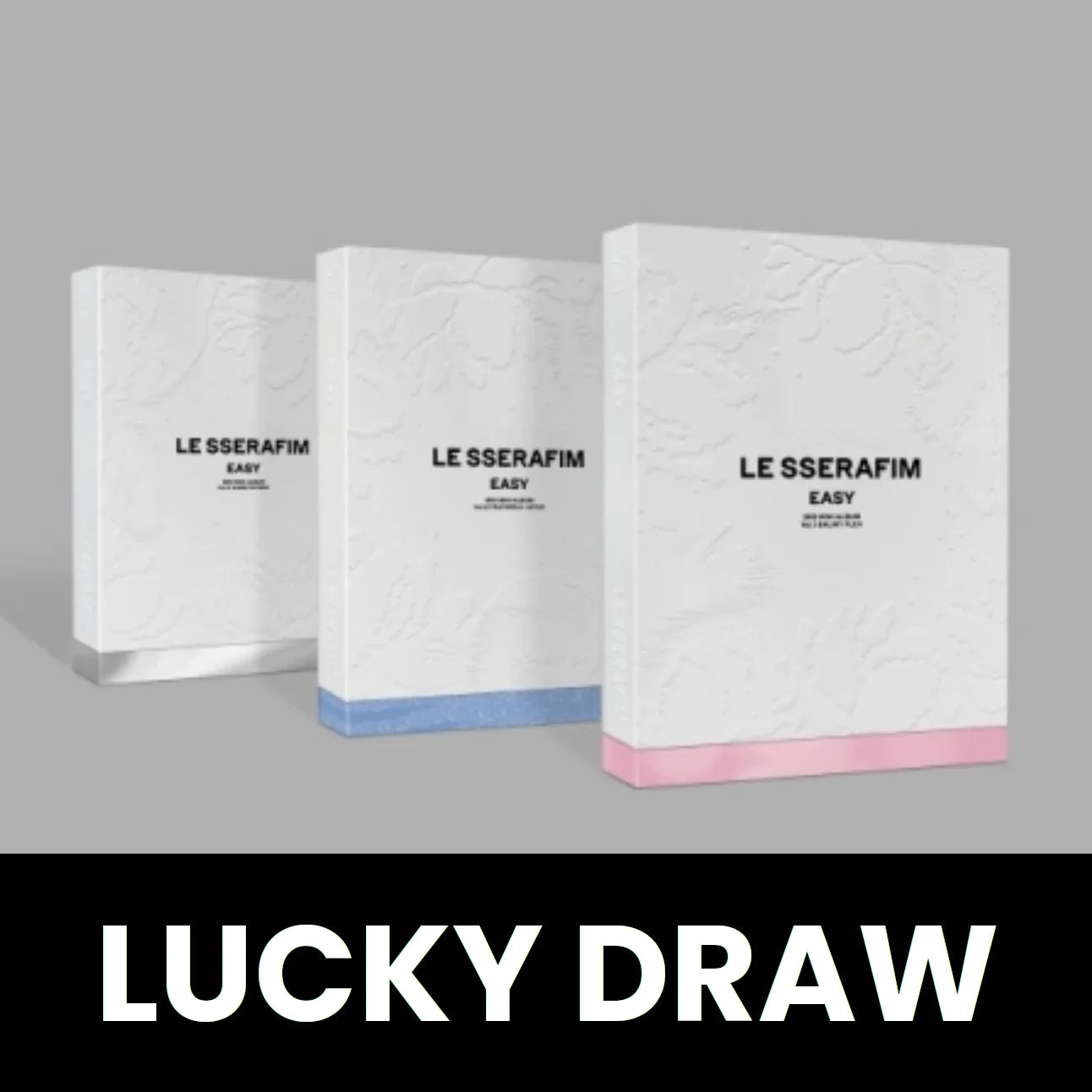 LE SSERAFIM - EASY (3RD MINI ALBUM) LUCKY DRAW Nolae