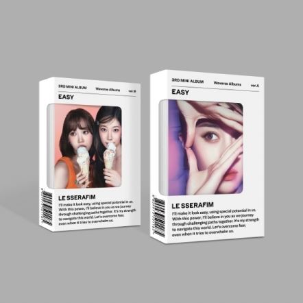 LE SSERAFIM - EASY (3RD MINI ALBUM) WEVERSE ALBUMS VER. Nolae