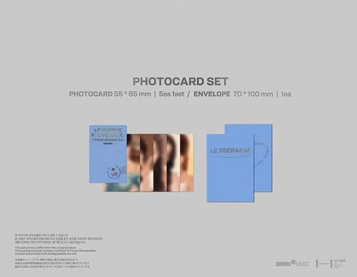 LE SSERAFIM - LENIVERSE PHOTOBOOK: FIMBIDI-BOBBIDI-BOO + Weverse Gift Nolae