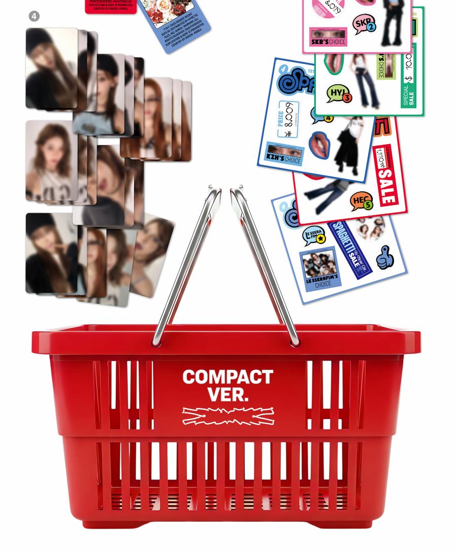 LE SSERAFIM - SPAGHETTI (COMPACT VER.) + Weverse Gift