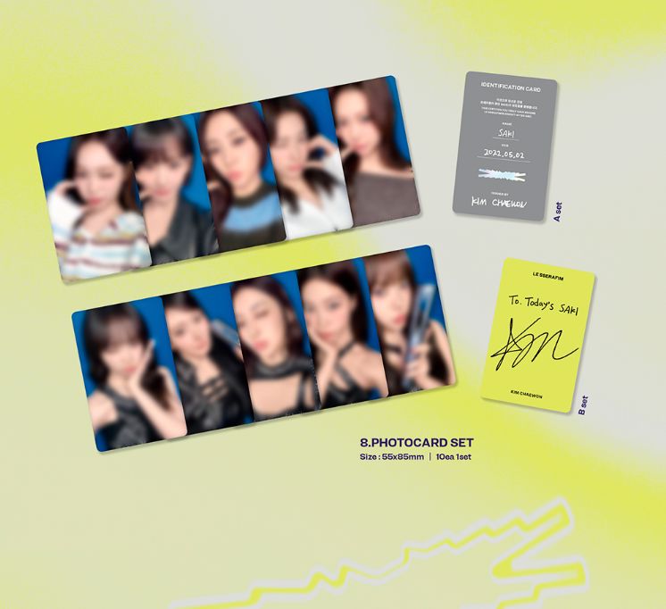 LE SSERAFIM - TOUR 'EASY CRAZY HOT' ENCORE IN SEOUL (DIGITAL CODE) + Accordion Postcard Nolae