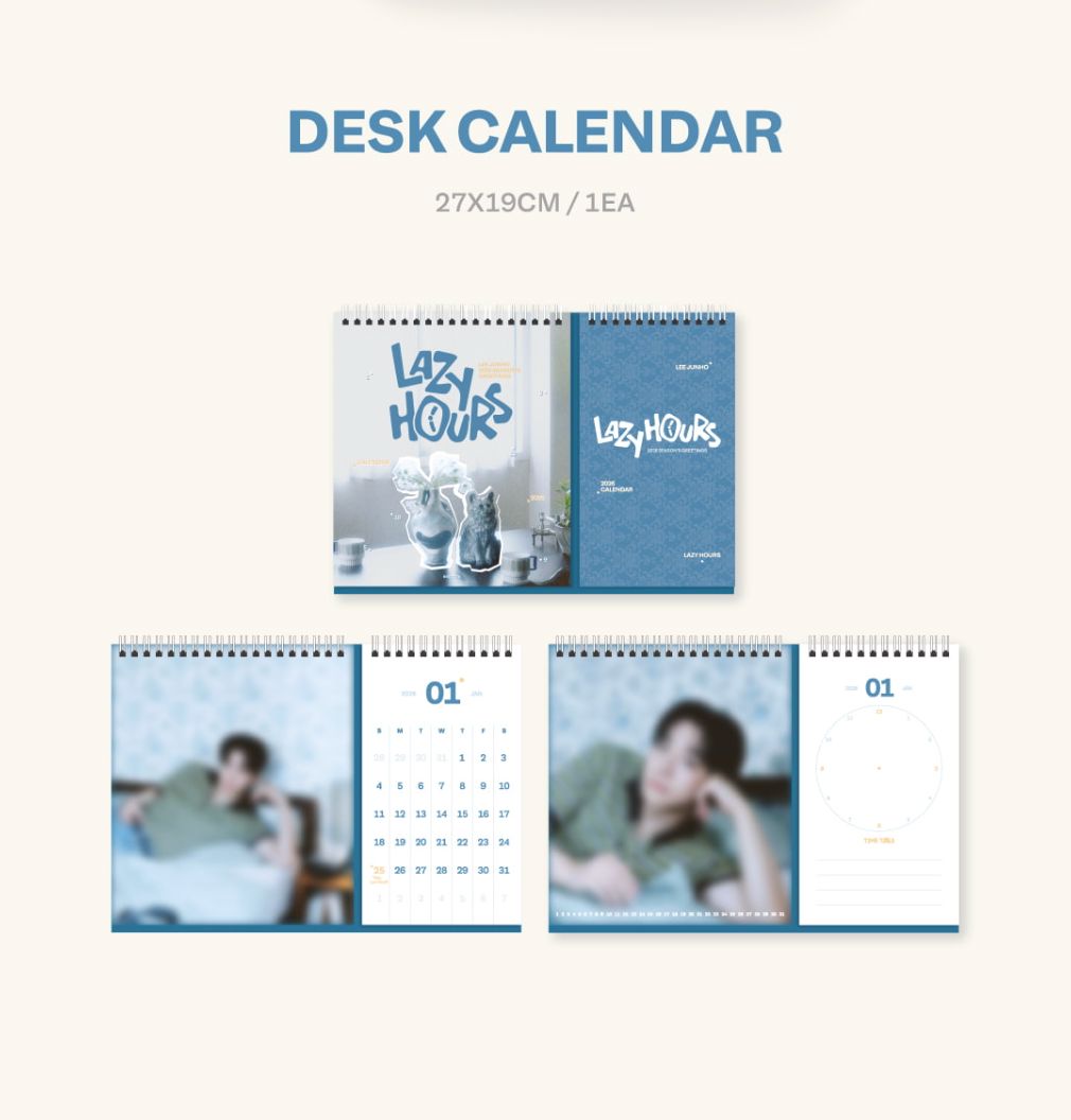 LEE JUNHO (2PM) - 2026 SEASON'S GREETINGS (LAZY HOURS)