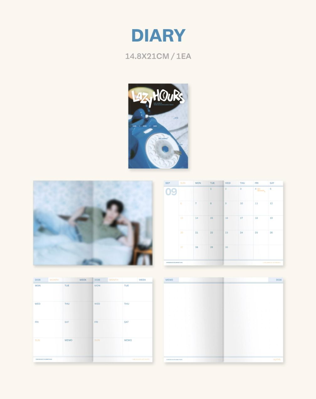 LEE JUNHO (2PM) - 2026 SEASON'S GREETINGS (LAZY HOURS)