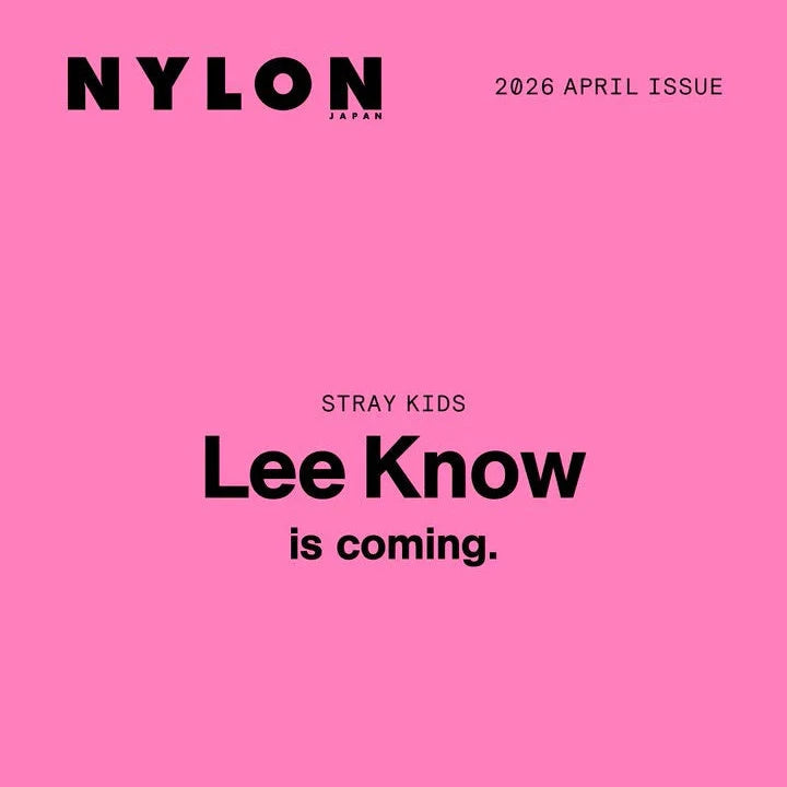 LEE KNOW (STRAY KIDS) - NYLON JAPAN (2026 APRIL ISSUE) Nolae