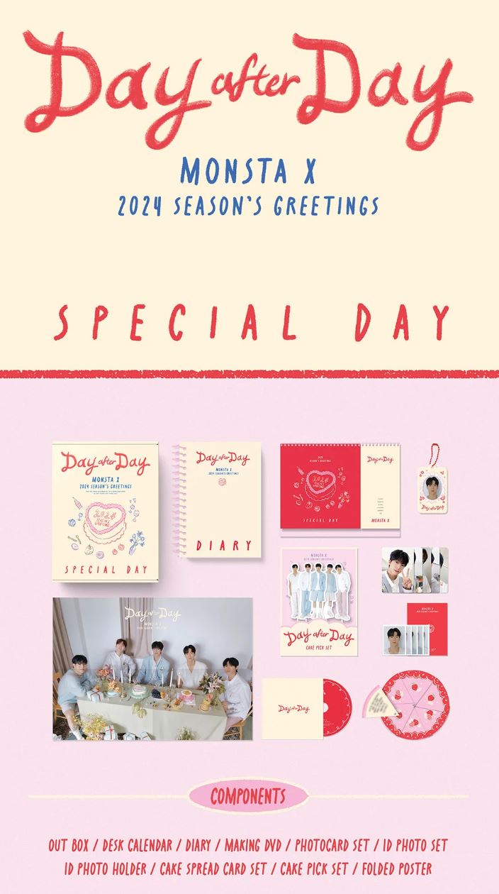 MONSTA X - 2024 SEASON'S GREETINGS (Day after Day) Nolae