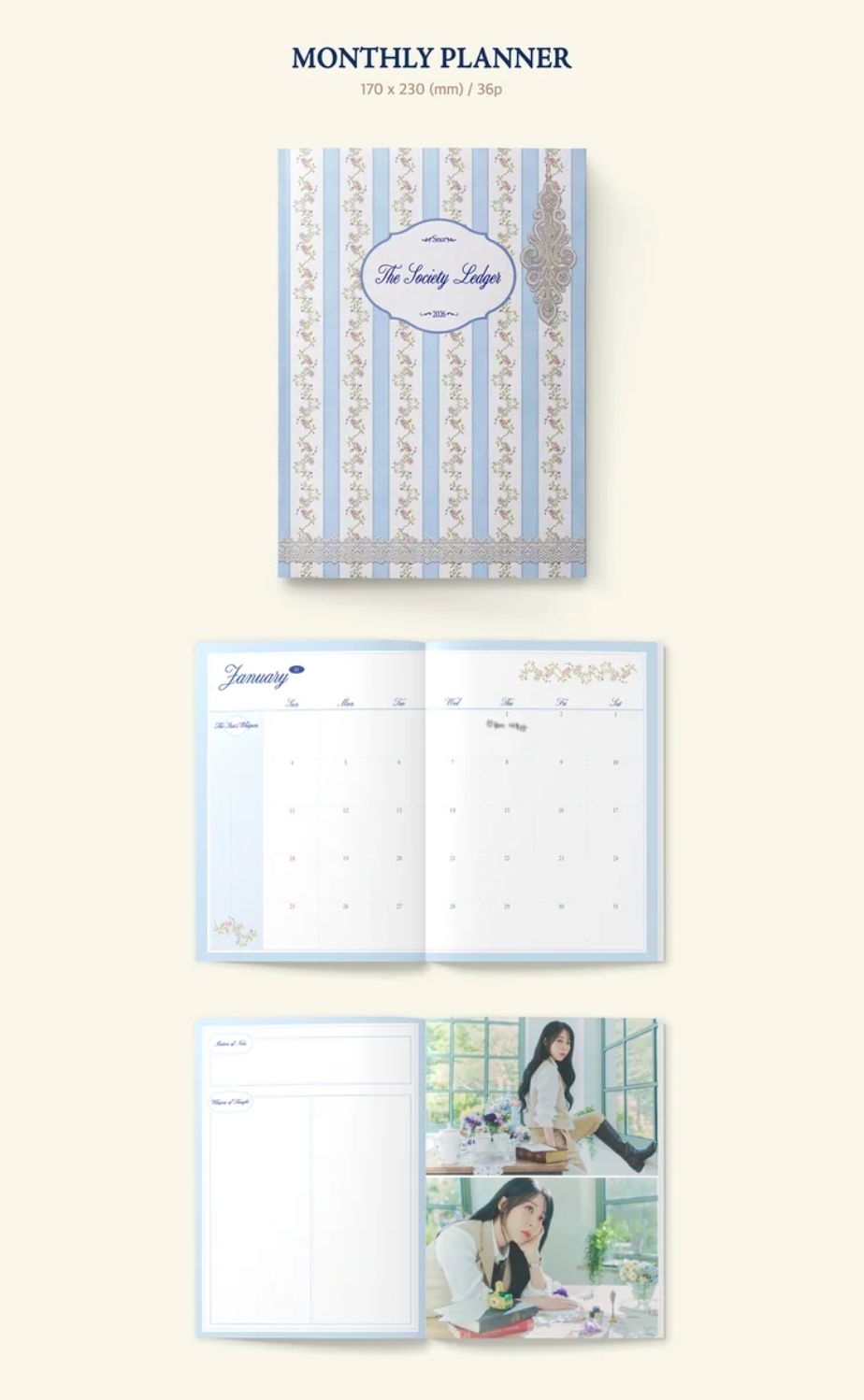 MOON BYUL (MAMAMOO) - 2026 SEASON'S GREETINGS (MOON SOCIETY) + Bizent Gift Nolae