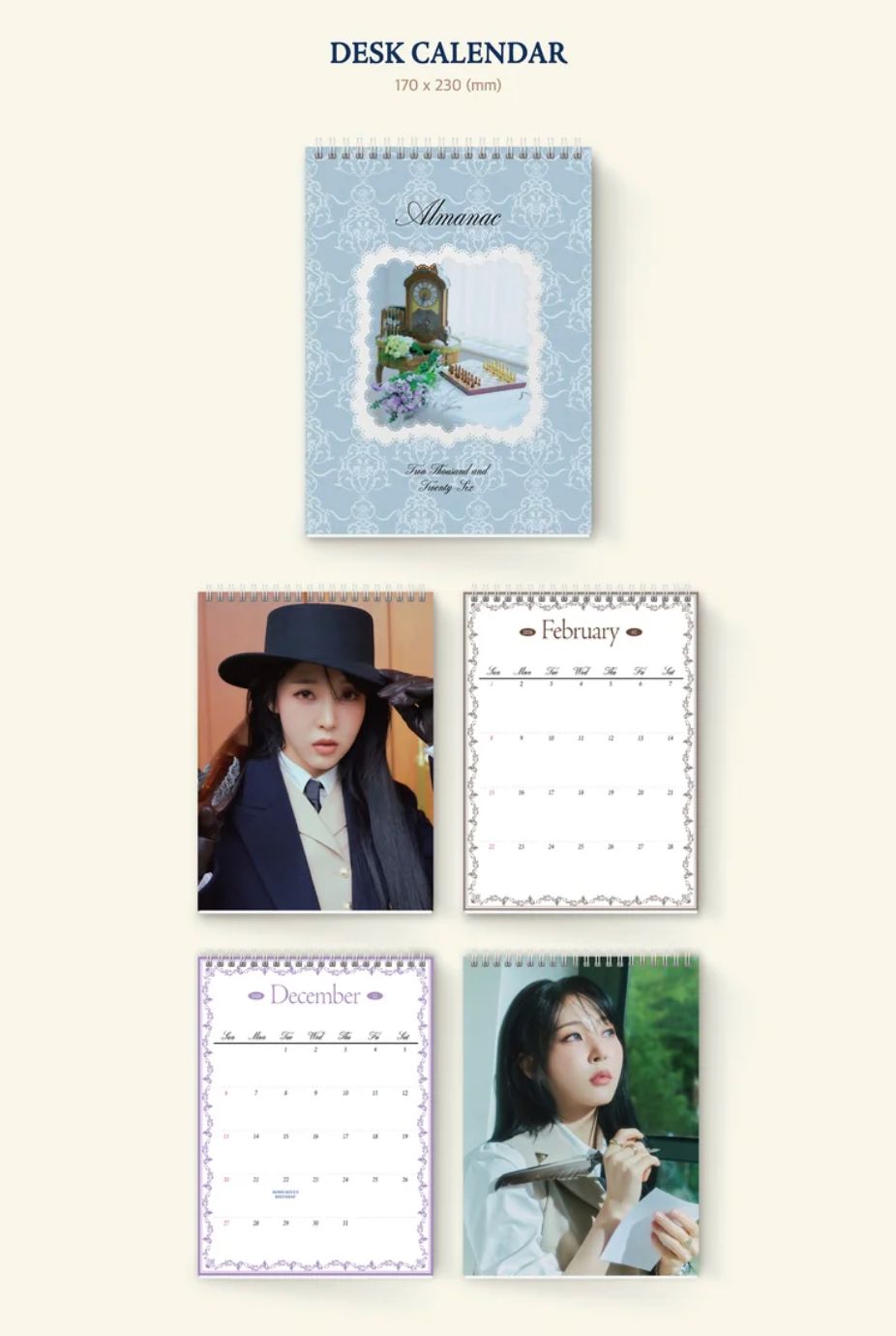 MOON BYUL (MAMAMOO) - 2026 SEASON'S GREETINGS (MOON SOCIETY) + Bizent Gift Nolae