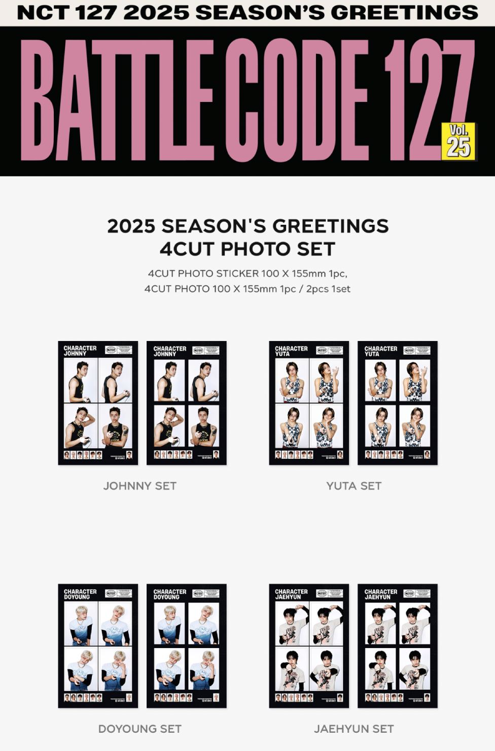 NCT 127 - 2025 SM ARTIST SEASON’S GREETINGS OFFICIAL MD Nolae