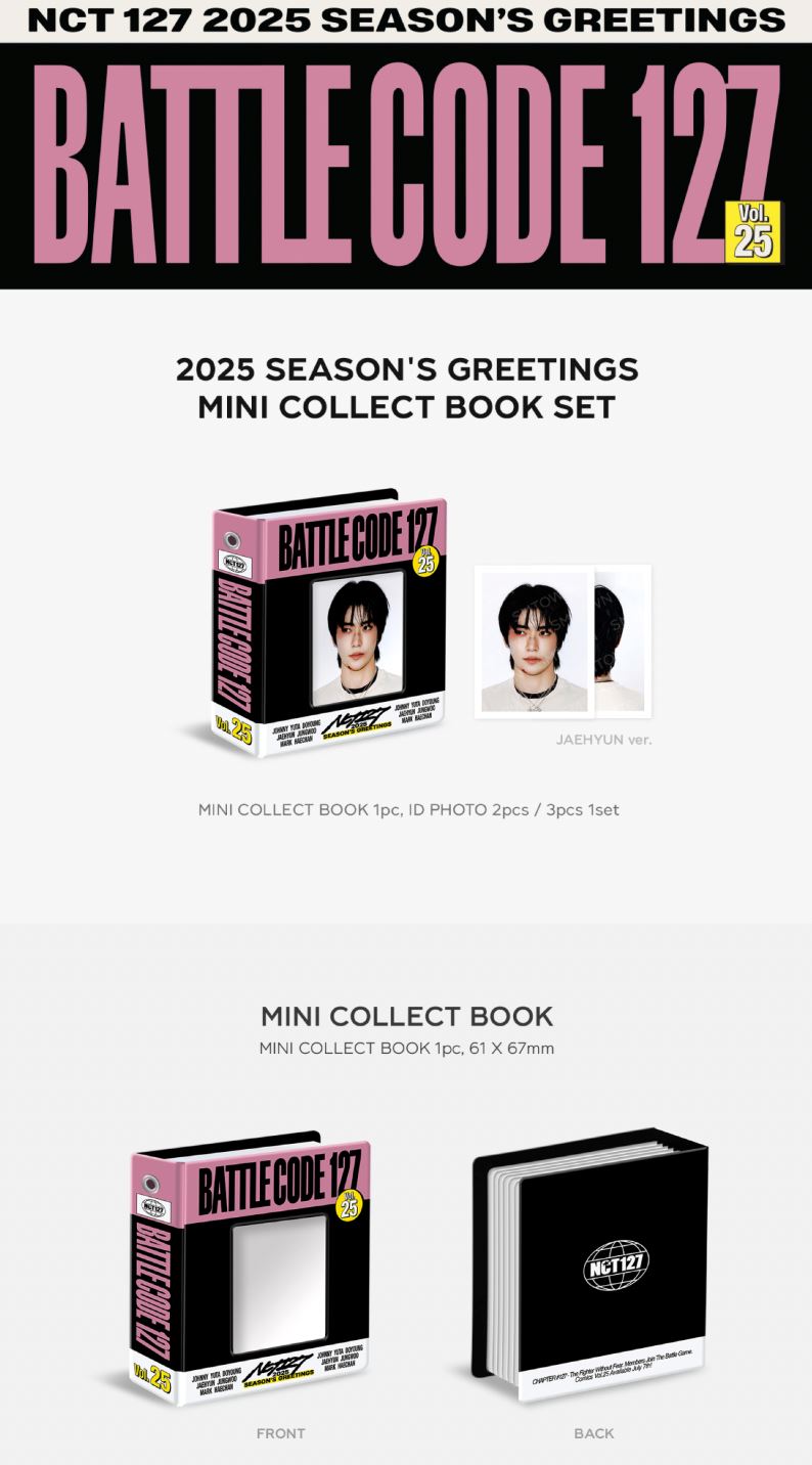 NCT 127 - 2025 SM ARTIST SEASON’S GREETINGS OFFICIAL MD Nolae