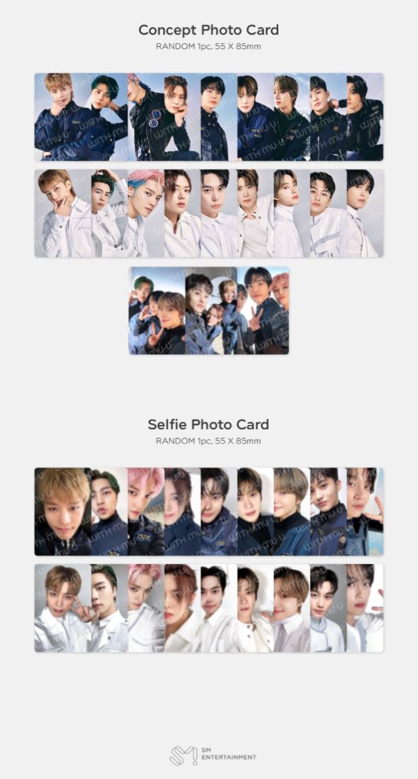 NCT 127 - RANDOM TRADING CARD SET (2024 SEASON'S GREETINGS OFFICIAL MD) Nolae