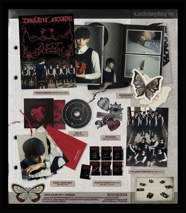 NCT DREAM - DREAM SCAPE (5TH MINI ALBUM) PHOTOBOOK VER. + Apple Music Photocard Nolae