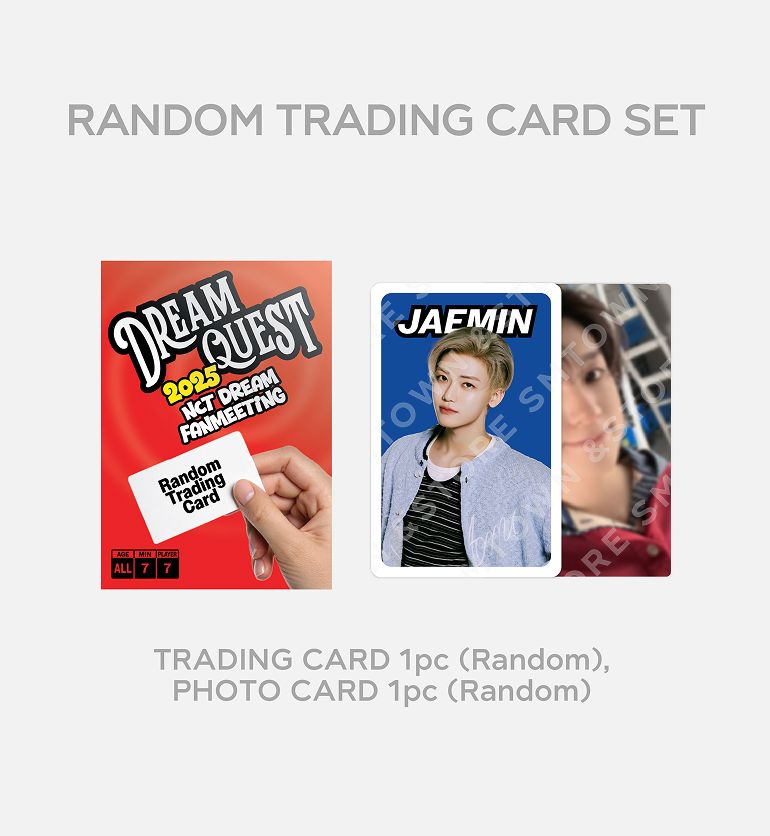 NCT DREAM - RANDOM TRADING CARD SET (FANMEETING 'DREAM QUEST' MD)