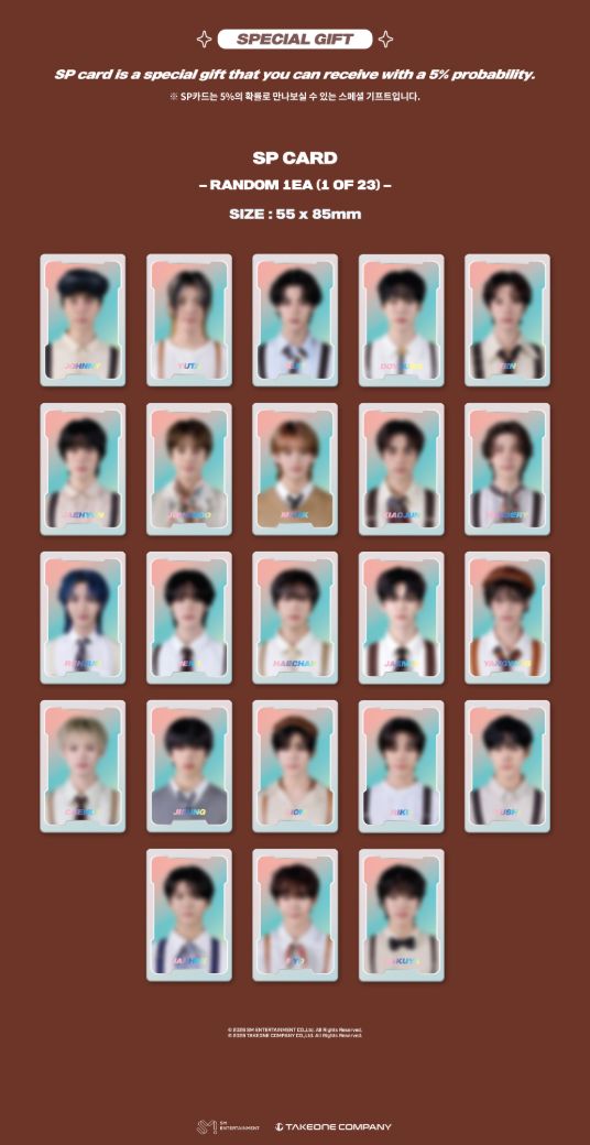 NCT ZONE - COUPON CARD (GENTLE MAN VER.) Nolae