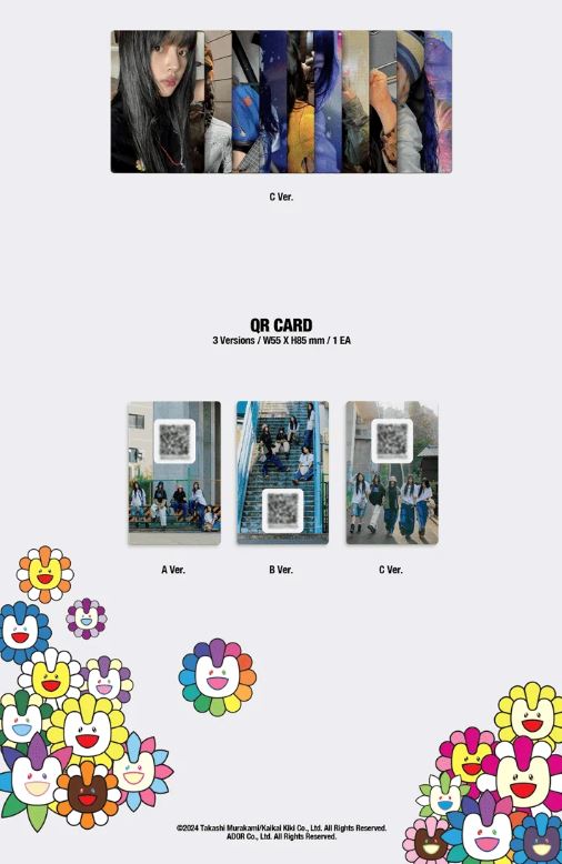 NEWJEANS - SUPERNATURAL (WEVERSE ALBUMS VER.) SET + Weverse Gift Nolae