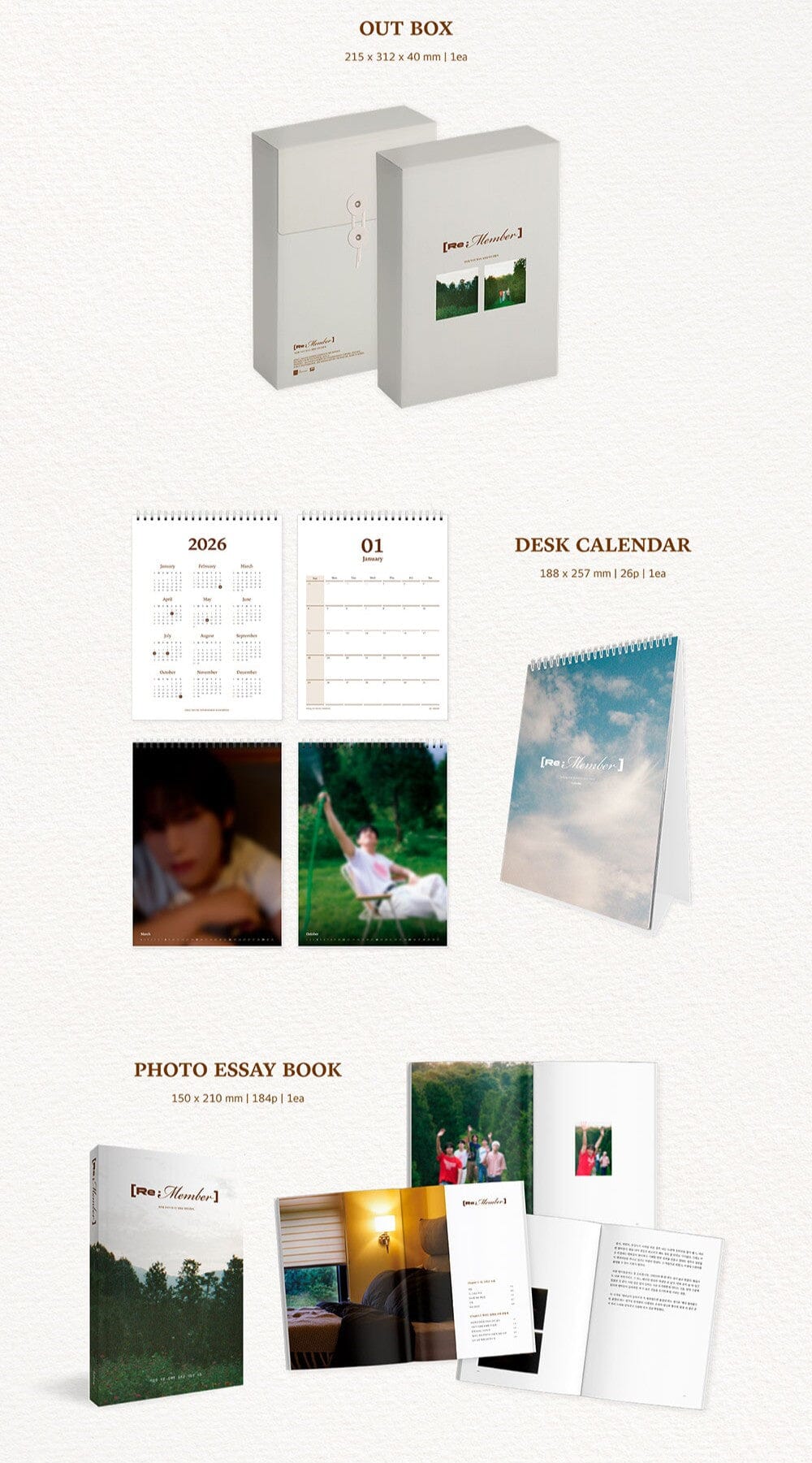 N.FLYING - 2026 SEASON'S GREETINGS + POB APPLE MUSIC PHOTOCARD Nolae