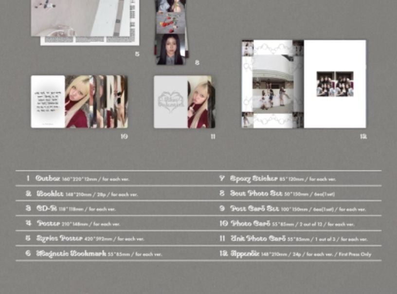 NMIXX - BLUE VALENTINE + Apple Music Photocard Nolae