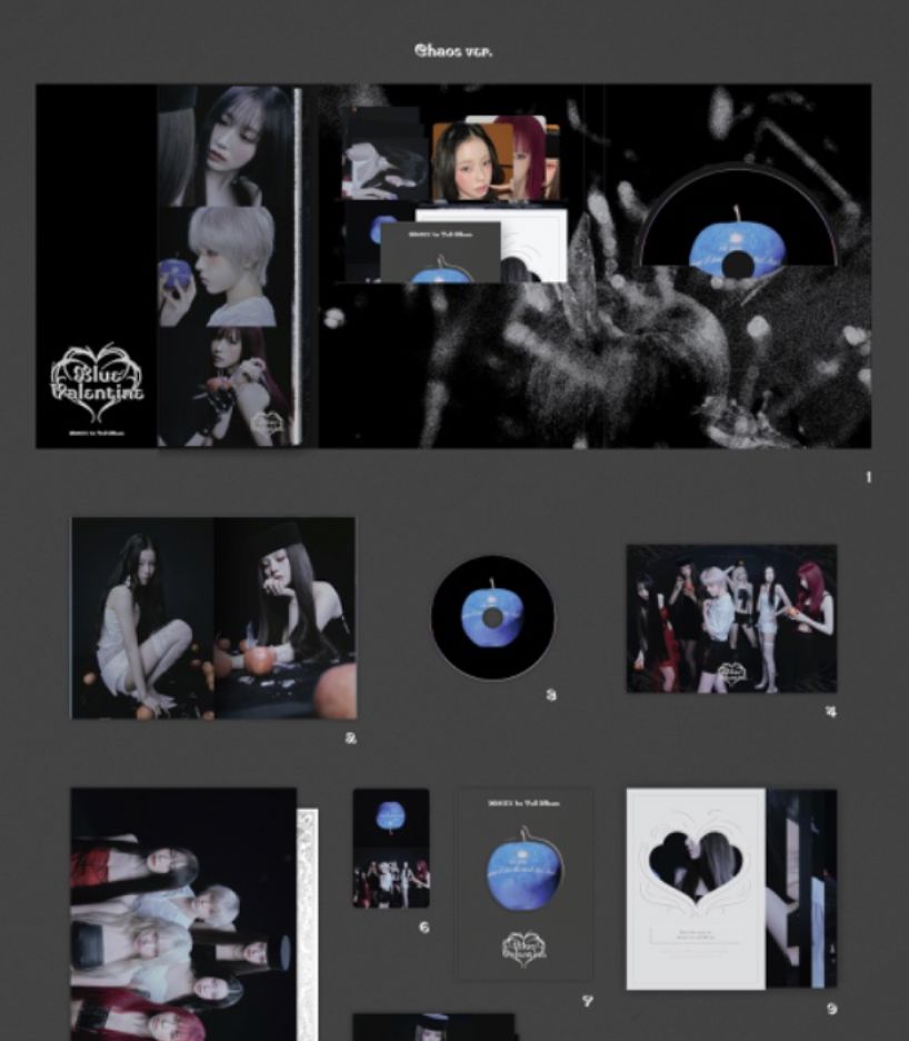 NMIXX - BLUE VALENTINE + Apple Music Photocard Nolae