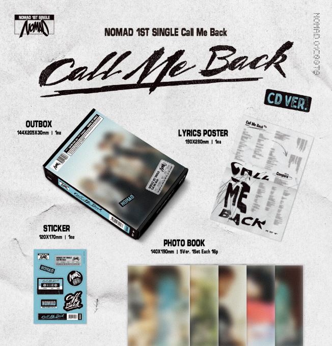 NOMAD - CALL ME BACK (CD VER.) Nolae