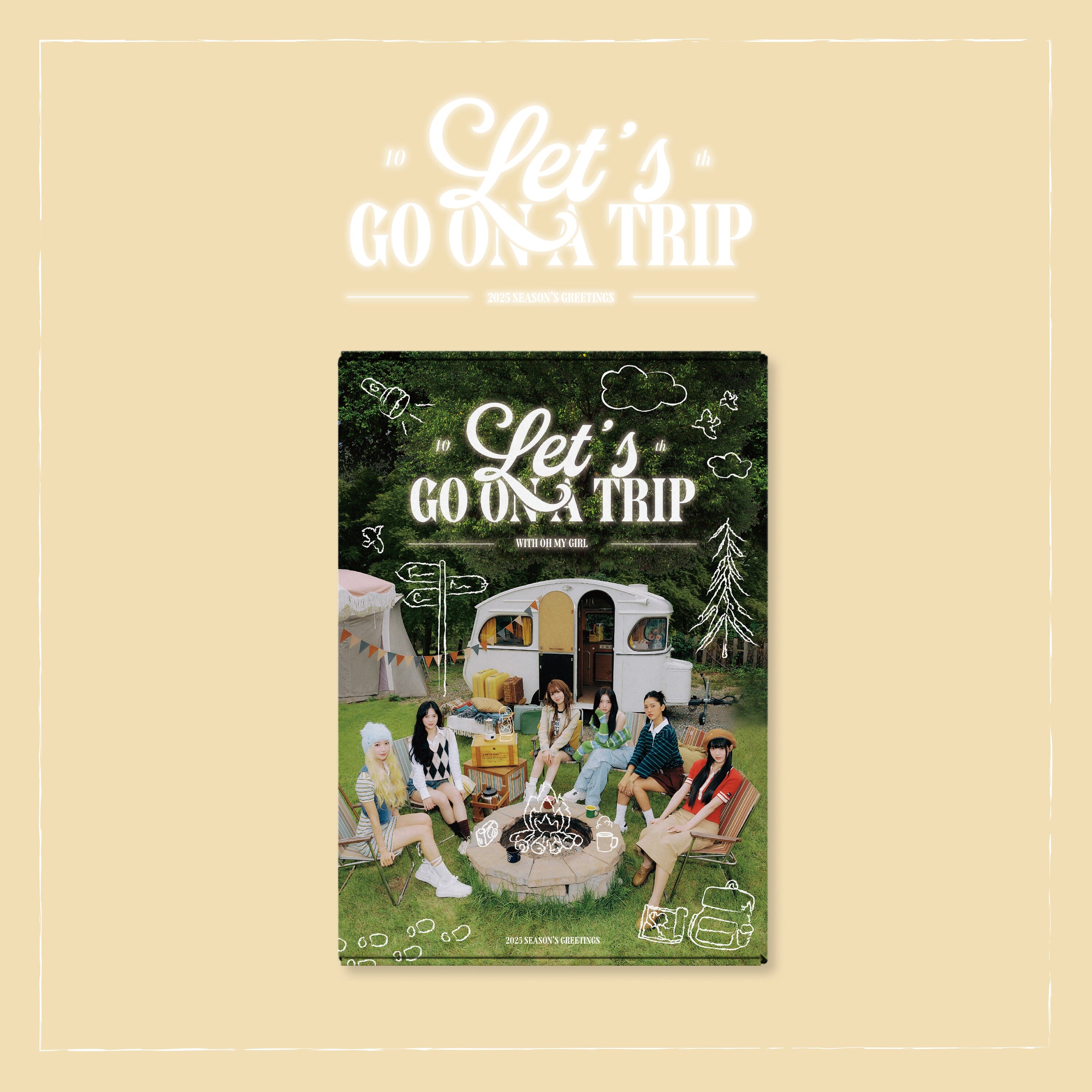 OH MY GIRL - 2025 SEASON'S GREETINGS (LET'S GO ON A TRIP) Nolae