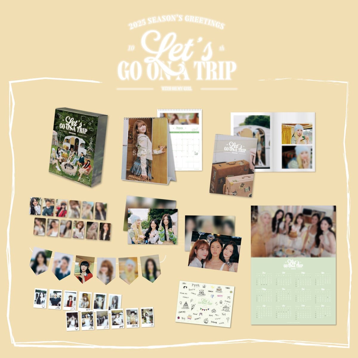 OH MY GIRL - 2025 SEASON'S GREETINGS (LET'S GO ON A TRIP) Nolae