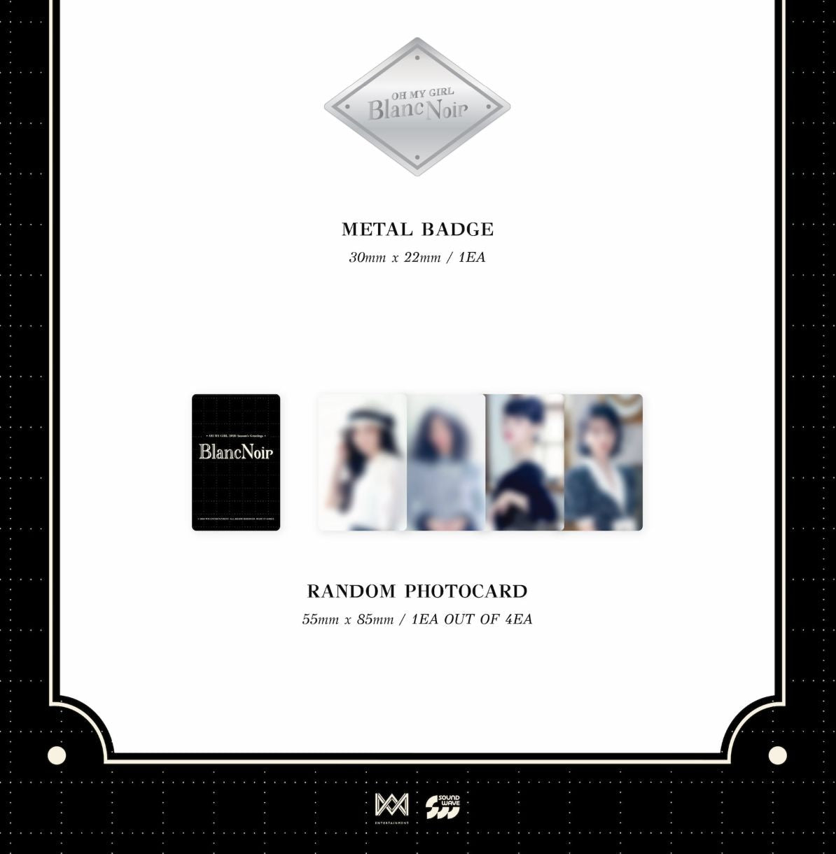 OH MY GIRL - 2026 SEASON'S GREETINGS (BLANC NOIR) Nolae