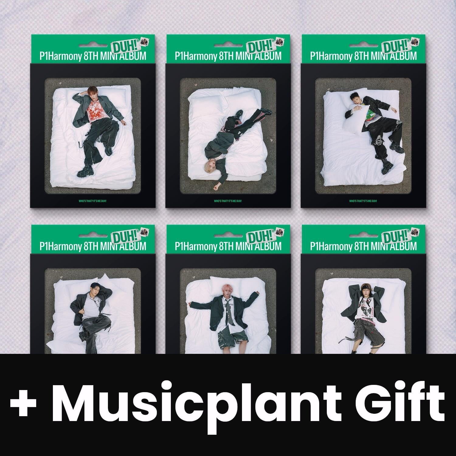 P1HARMONY - DUH! (H VER.) + Musicplant Gift Nolae