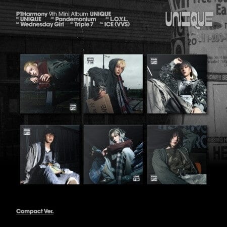P1HARMONY - UNIQUE (COMPACT VER.) Nolae