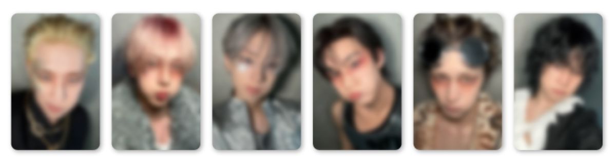 P1harmony soundwave 対面　 UNIQUE トレカ　① セット P1HARMONY - UNIQUE (FANCY VER.) + Soundwave Photocard