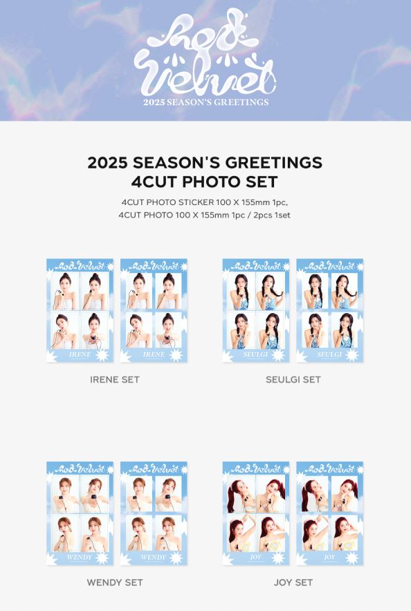 RED VELVET - 2025 SM ARTIST SEASON’S GREETINGS OFFICIAL MD Nolae