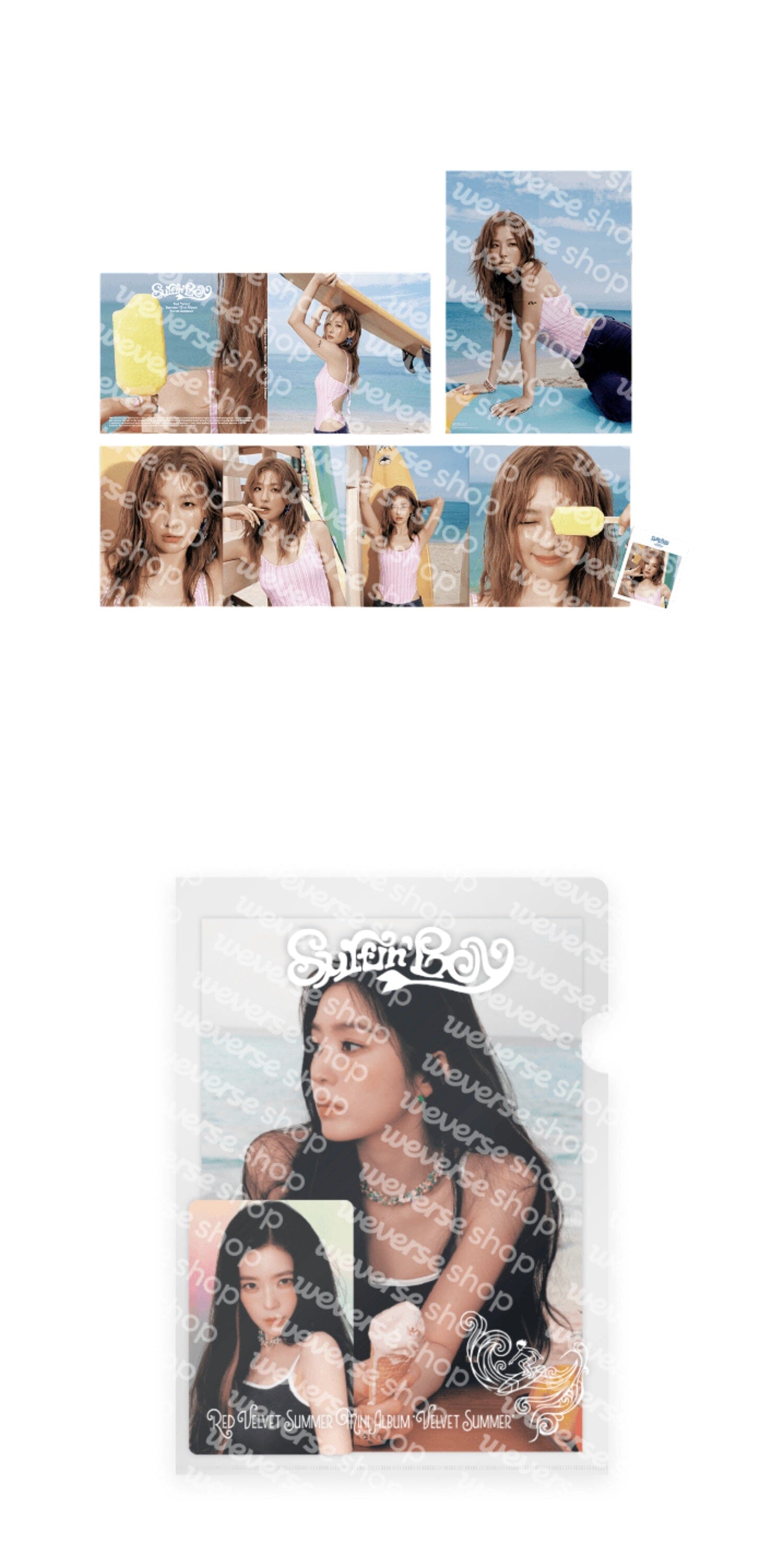 RED VELVET - Summer Mini Album [Velvet Summer] MD: PHOTO GOODS Nolae
