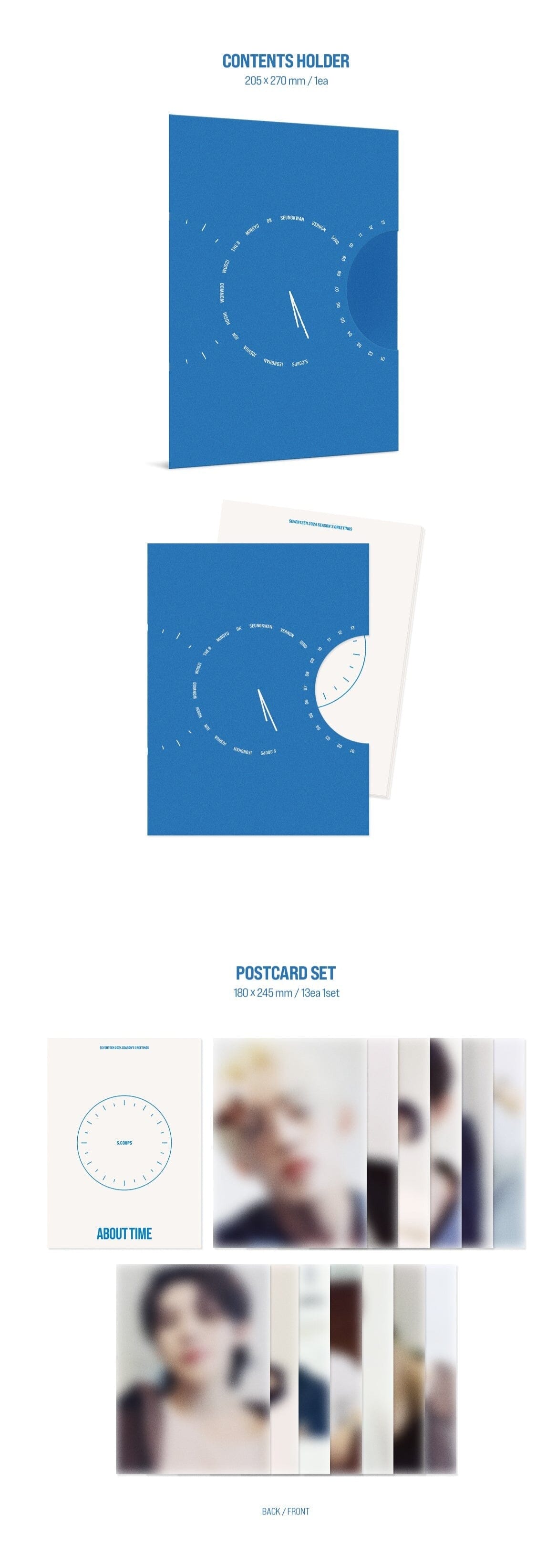 SEVENTEEN - 2024 SEASON'S GREETINGS + WALL CALENDAR SET Nolae