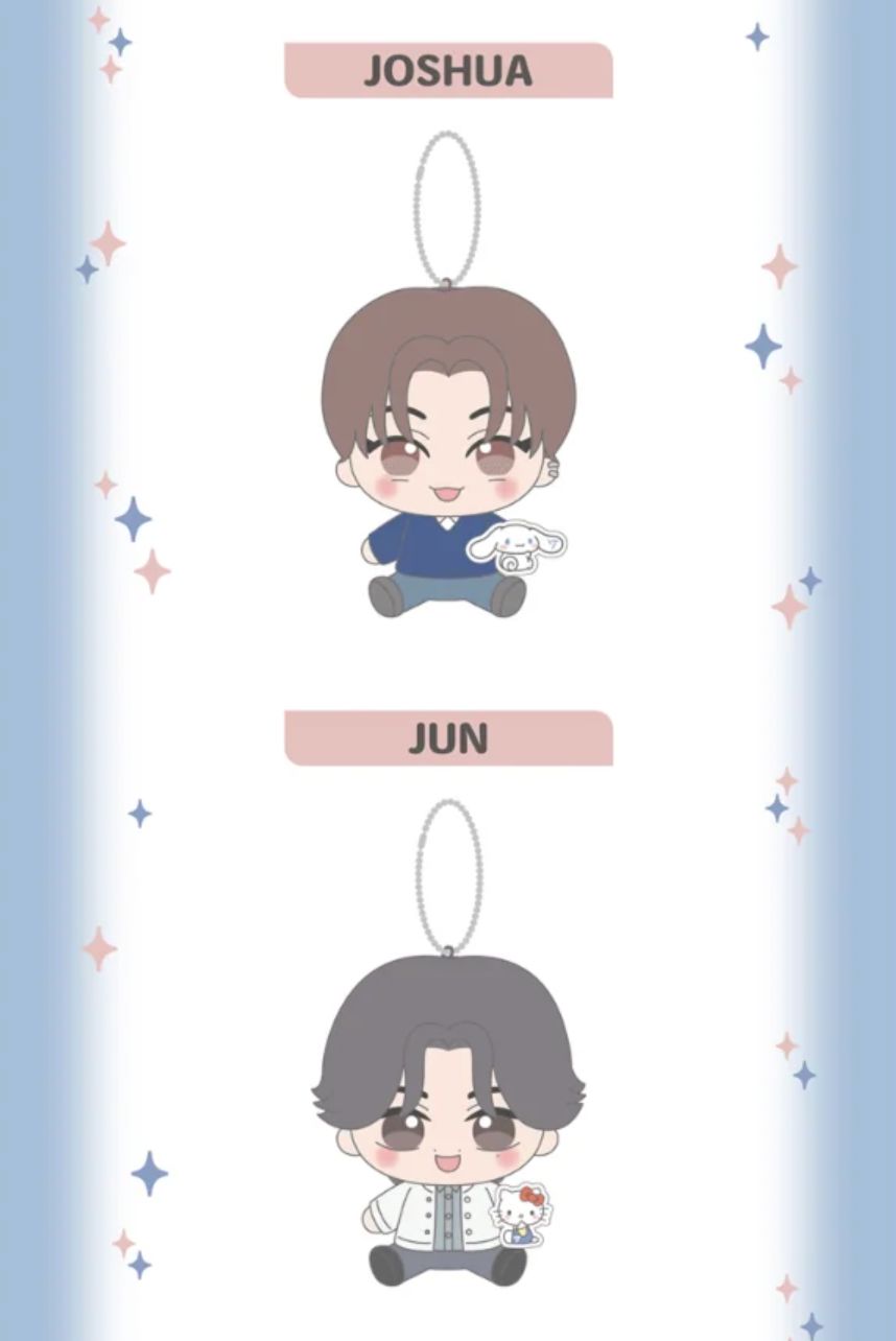 SEVENTEEN - MASCOT KEYCHAIN (SEVENTEEN X SANRIO CHARACTER OFFICIAL MD)
