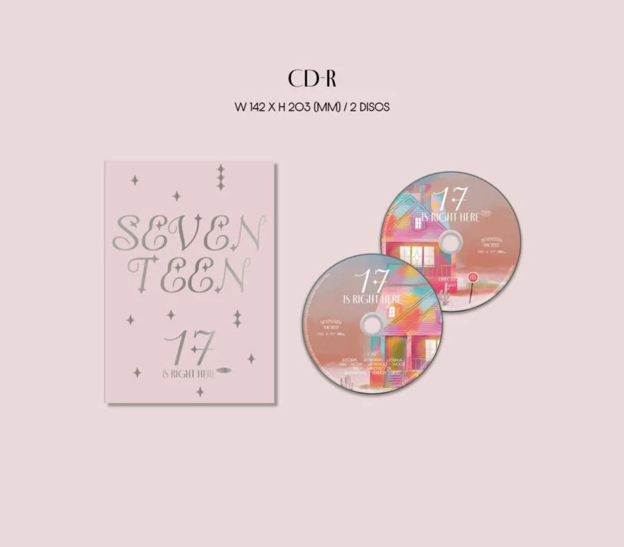 SEVENTEEN - SEVENTEEN BEST ALBUM - 17 IS RIGHT HERE (DELUXE VER.) Nolae