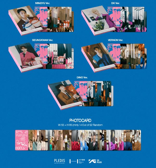 SEVENTEEN - SPILL THE FEELS (CARAT VER.) + Weverse Gift Nolae