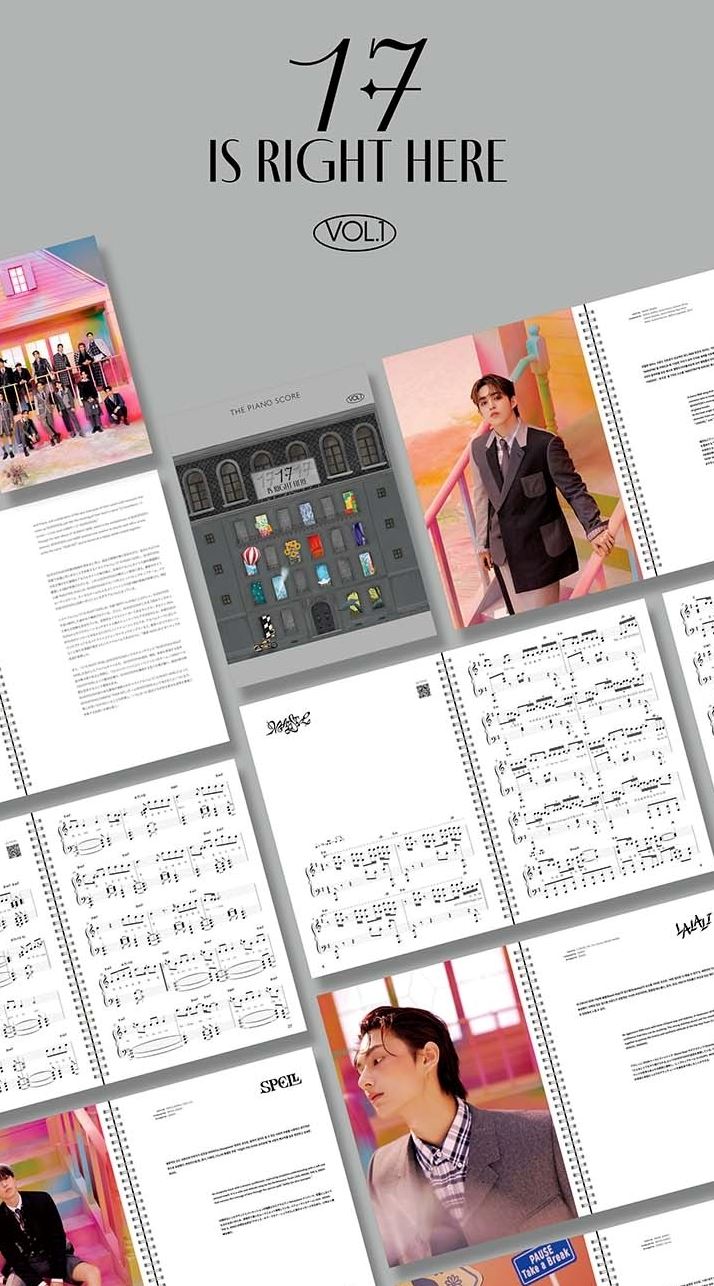 SEVENTEEN - THE PIANO SCORE : 17 IS RIGHT HERE