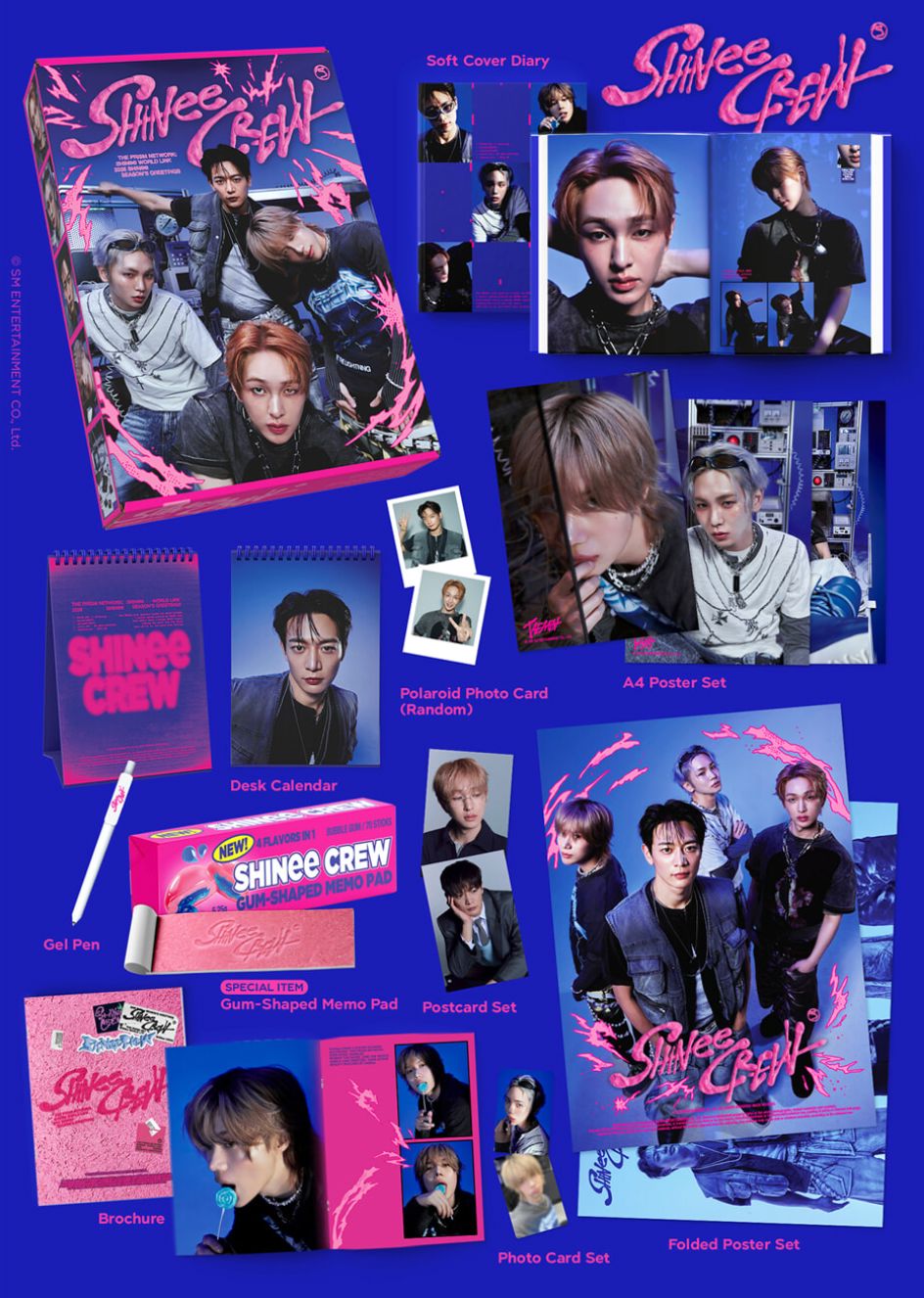 SHINEE - 2026 SEASON'S GREETINGS + POB SMTOWN GIFT Nolae
