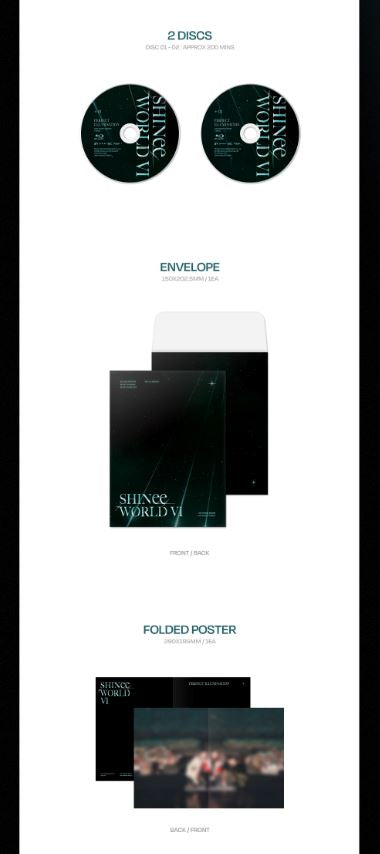 SHINEE - SHINEE WORLD VI 'PERFECT ILLUMINATION' IN SEOUL (DVD & BLU-RAY) Nolae