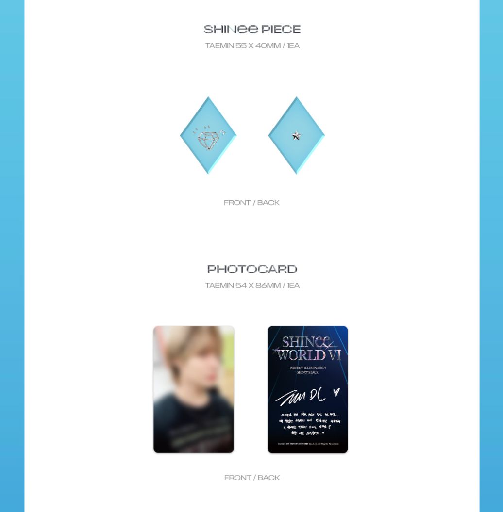 SHINEE - SHINEE WORLD VI : PERFECT ILLUMINATION SHINEE'S BACK (DVD & BLU-RAY) Nolae