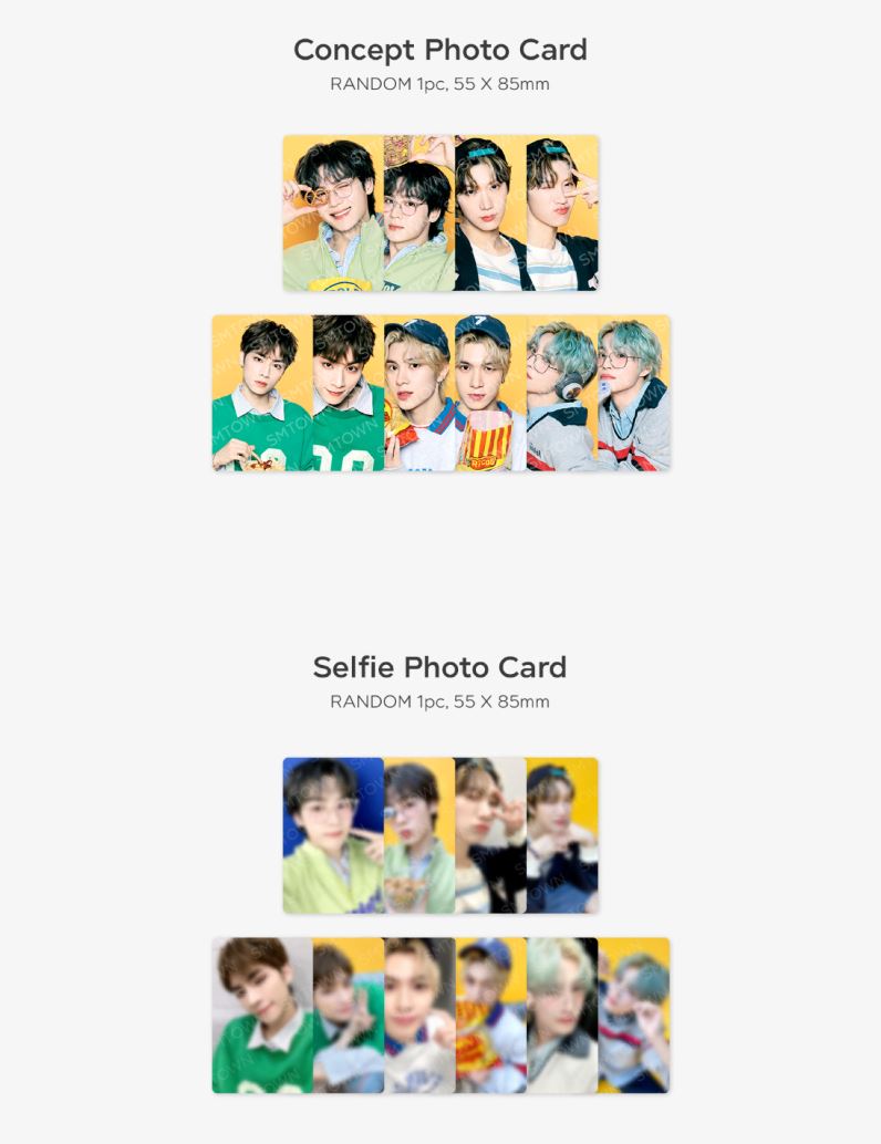 SM ARTISTS - RANDOM TRADING CARD SET (2025 SEASON’S GREETINGS OFFICIAL MD) Nolae