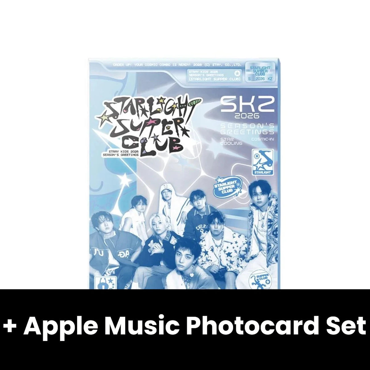STRAY KIDS - 2026 SEASON'S GREETINGS (STARLIGHT SUPER CLUB) + Apple Mu