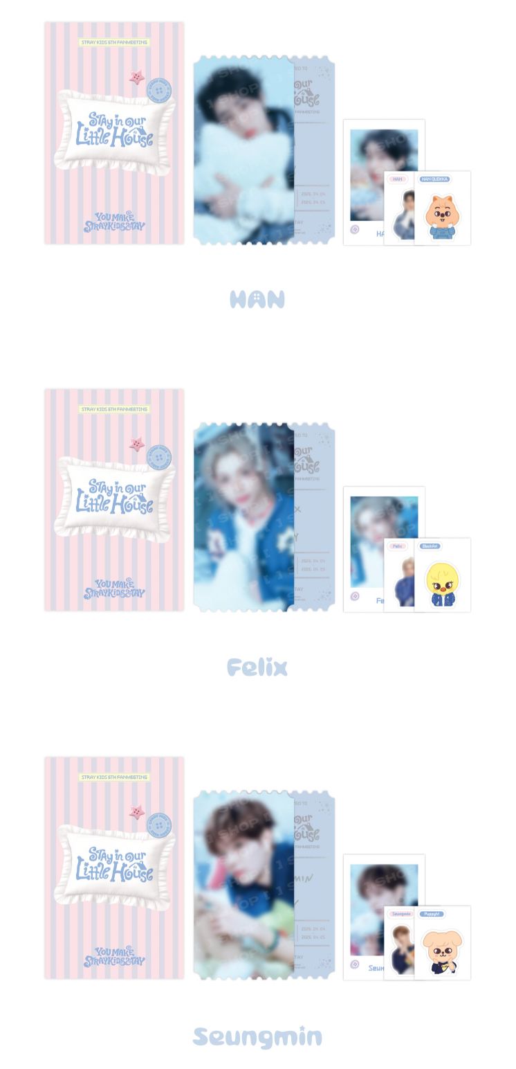 STRAY KIDS - 6TH FANMEETING 'STAY IN OUR LITTLE HOUSE' OFFICIAL MD Nolae