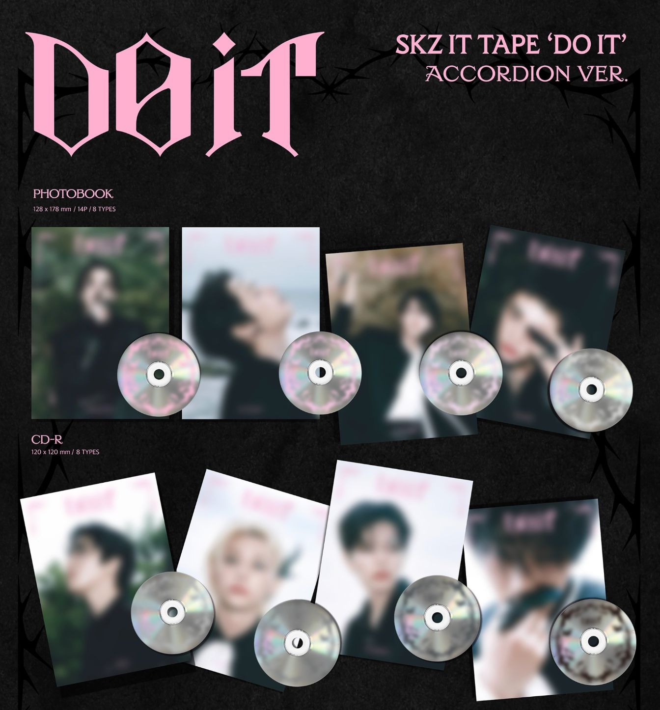 STRAY KIDS - DO IT (ACCORDION VER.) + YES24 Photocard