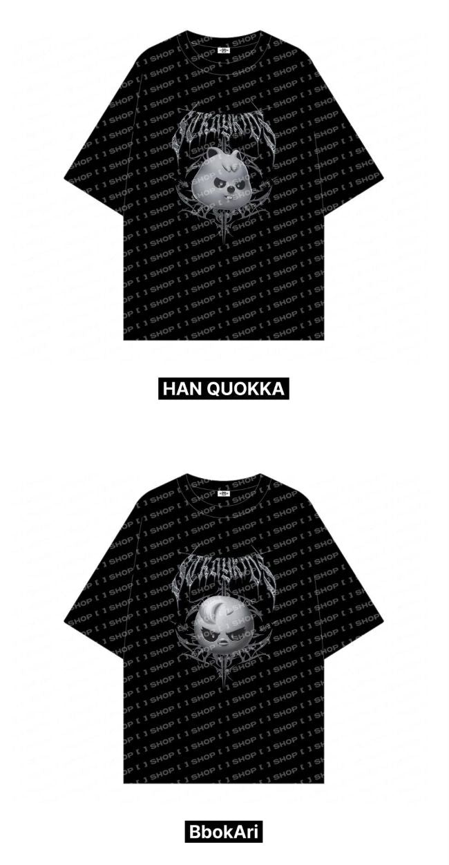 STRAY KIDS - EVIL SKZOO T-SHIRT (DOMINATE WORLD TOUR OFFICIAL MD)