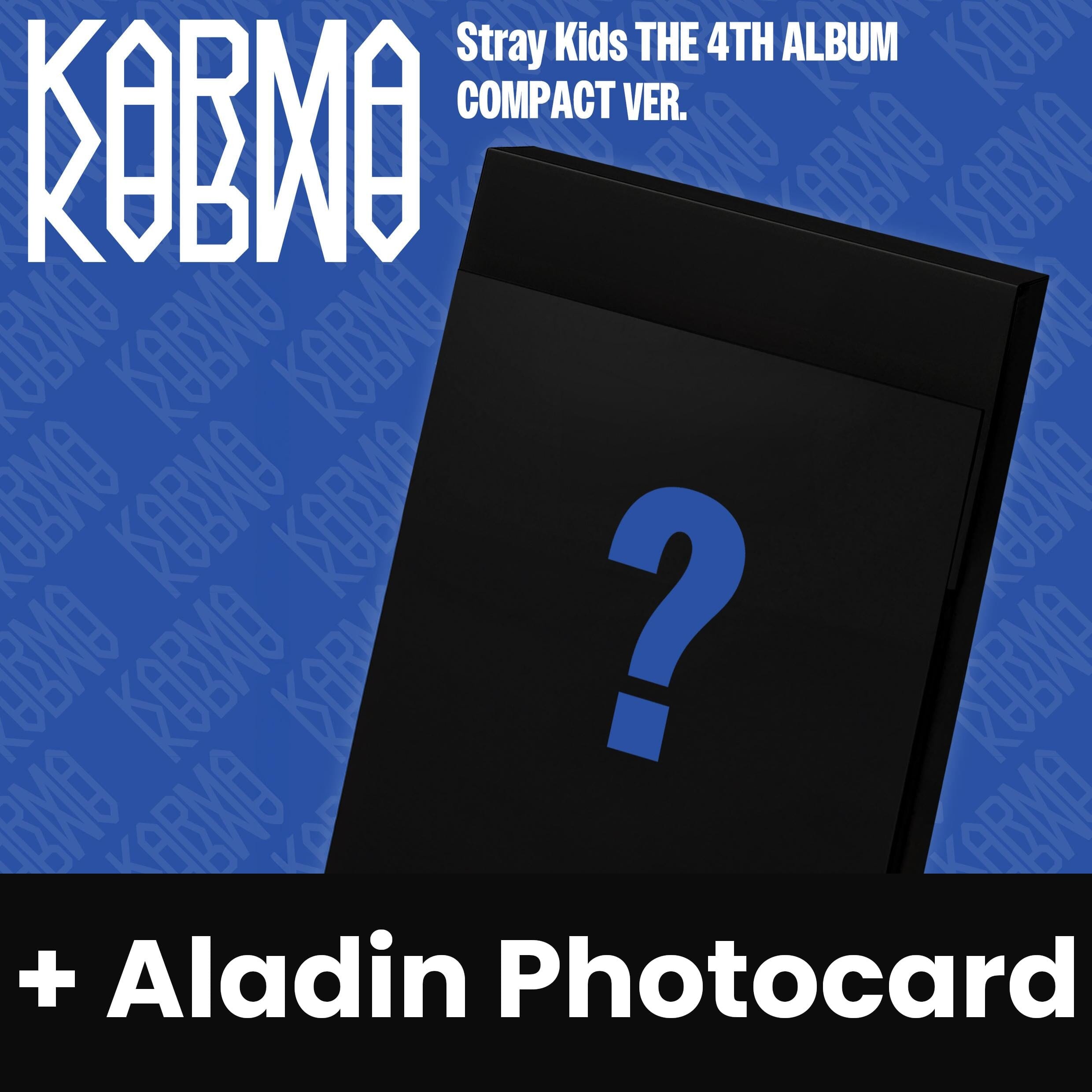 STRAY KIDS - KARMA (COMPACT VER.) + Aladin Photocard Nolae