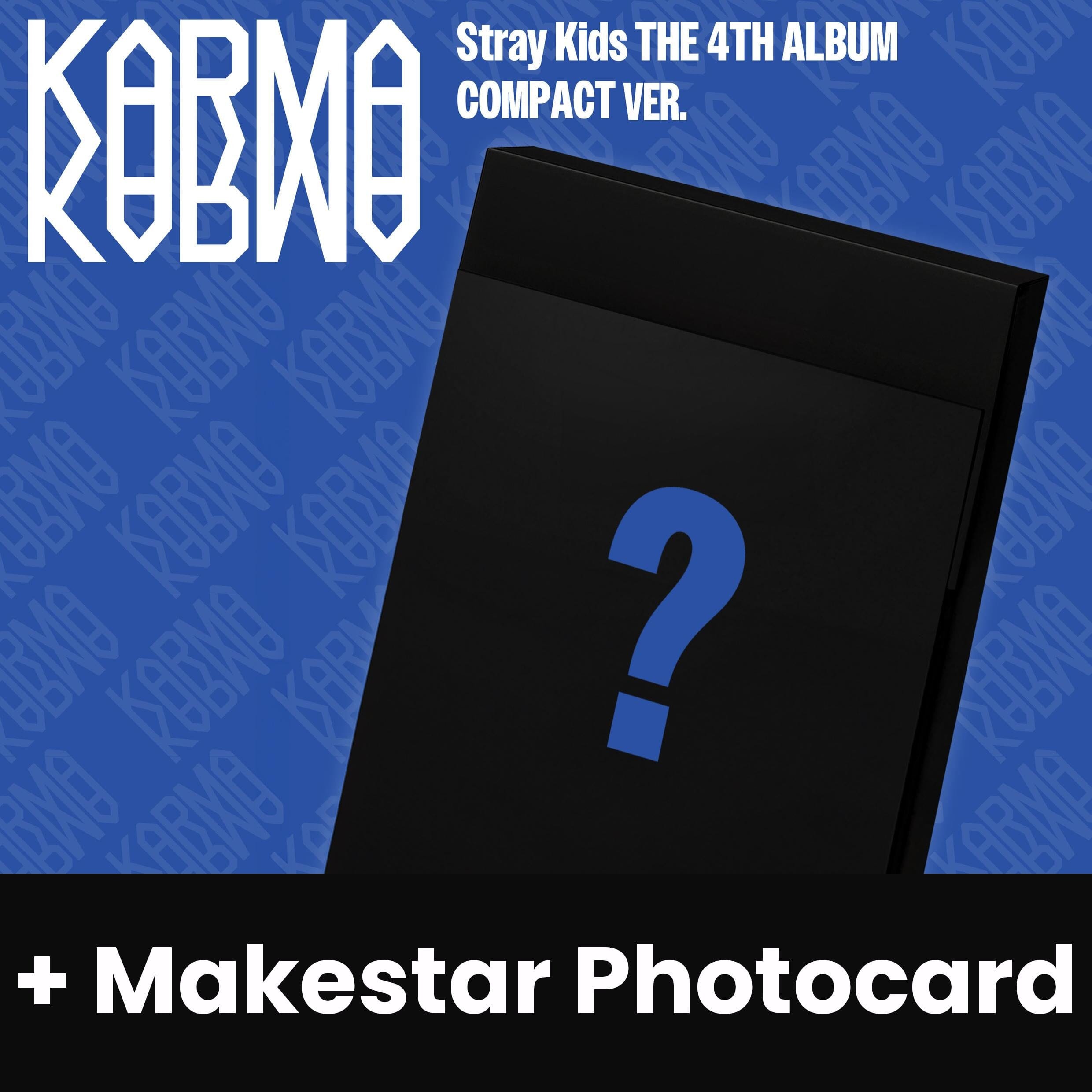 STRAY KIDS - KARMA (COMPACT VER.) + Makestar Photocard Nolae