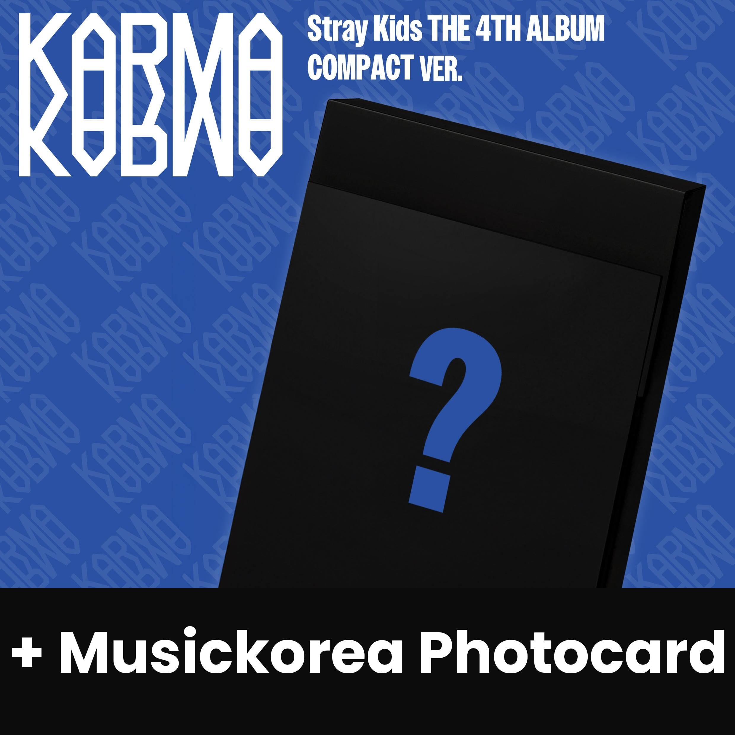 STRAY KIDS - KARMA (COMPACT VER.) + Musickorea Photocard Nolae